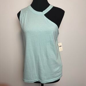 Mint Green Sleeveless Women's Top